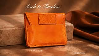 ClassicFold Leather Wallet | Timeless Craftsmanship & Everyday Carry
