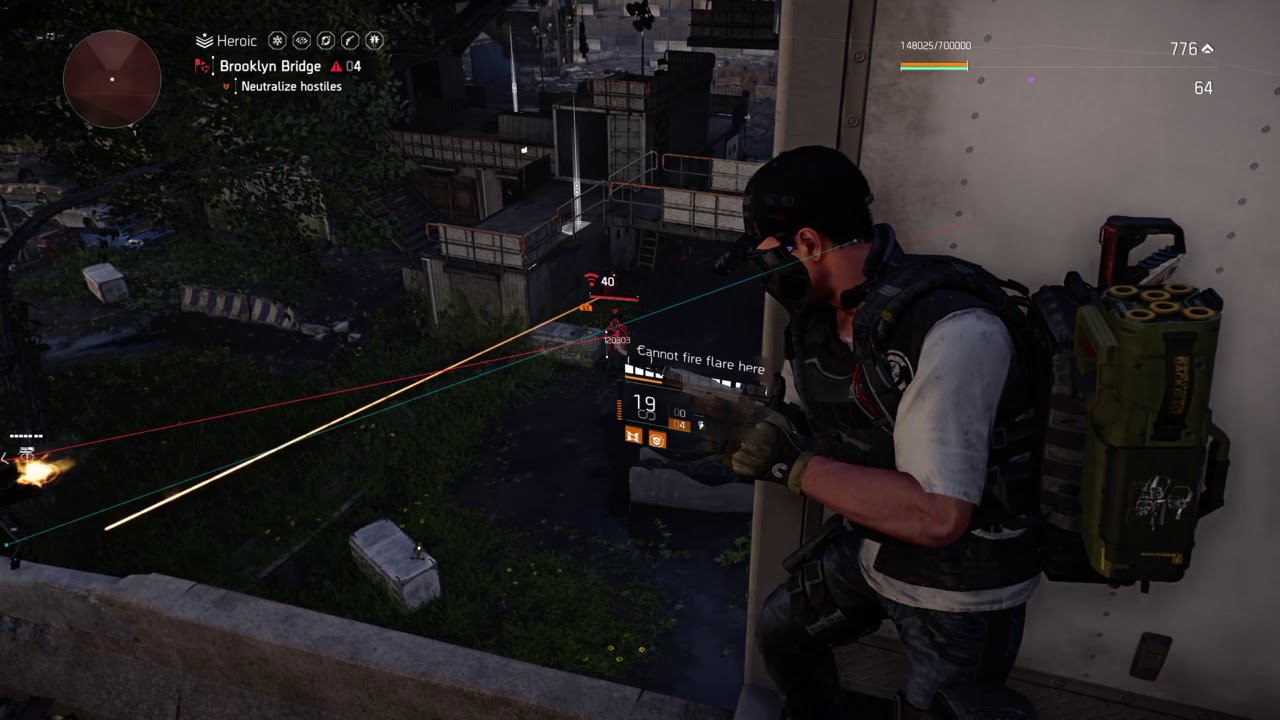 Division 2 - NPC grenades super accurate