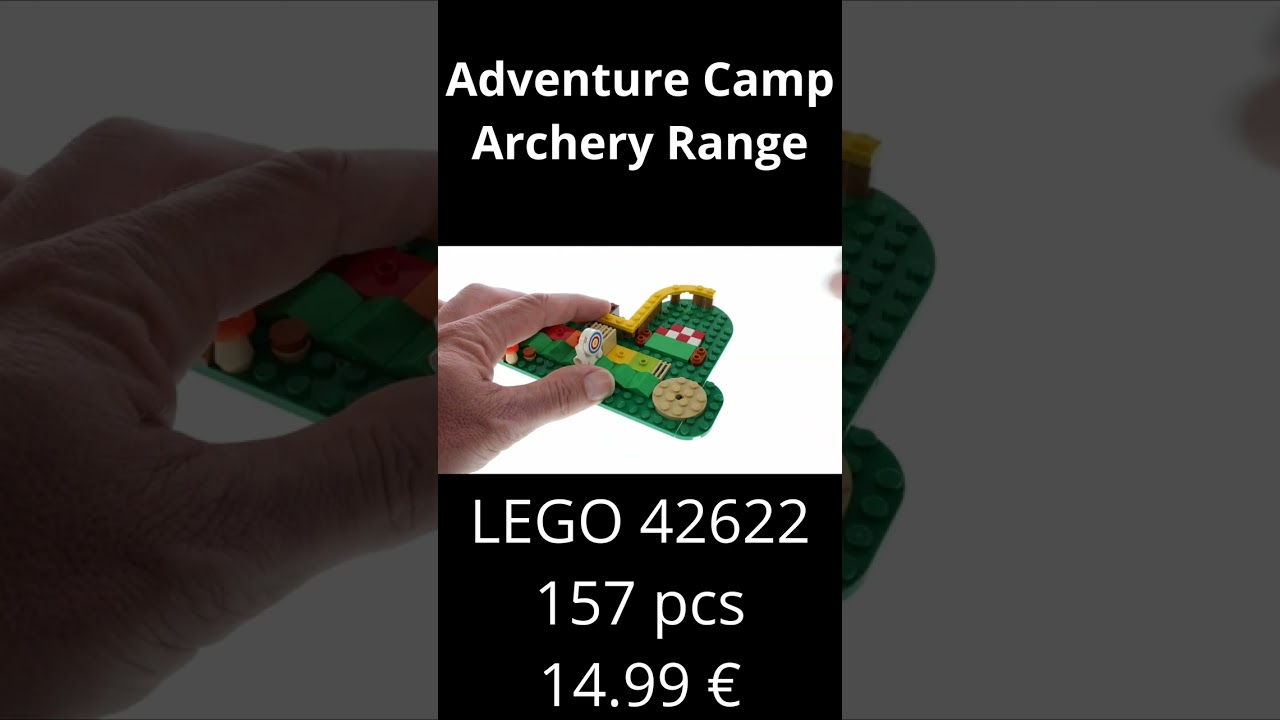 LEGO Friends 42622 Adventure Camp Archery Range Speed Build 