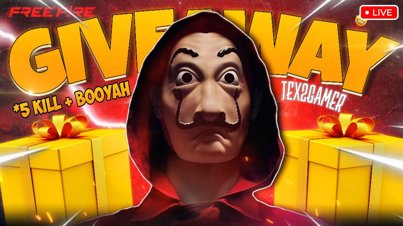 UNLIMITED CUSTOM ROOM GIVEAWAY LIVE | FREE FIRE GIVEAWAY LIVE