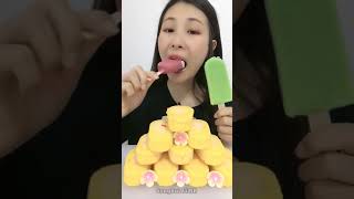 Asmr Eating Crunchy Ice Cream Songbul Asmr