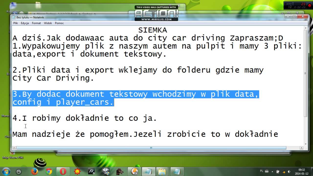 Jak Dodawać Auta Do City Car Driving - Youtube