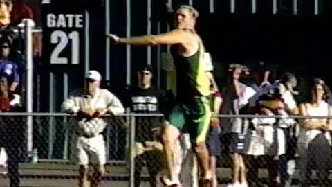 John Stiegeler - Men's Javelin - 2001 NCAA Outdoor Championships