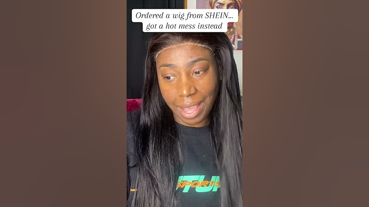 WORST wig I’ve ever gotten from SHEIN| TRUE SHEIN wig review