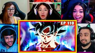 GOKU ULTRA INSTINCT!!! Dragon Ball Super Episode 110 MULTI-REACTIONS!