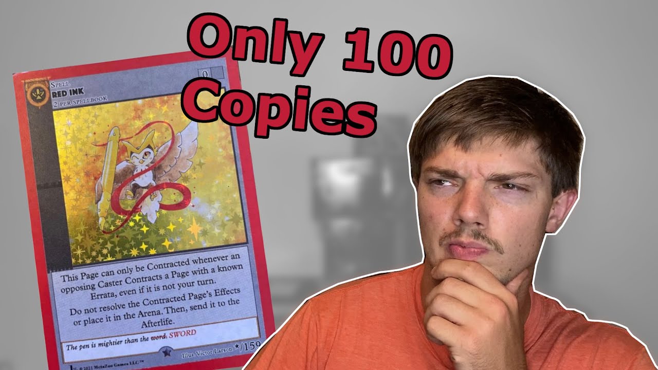 NEW Metazoo Secret Rare - Why Red Ink WILL Be the Most Expensive 1st  Edition Cryptid Nation Set Card - YouTube