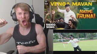 Natpe Thunai | Vengamavan Video Song | Hiphop Tamizha | Anagha | Sundar C • Reaction By Foreigner