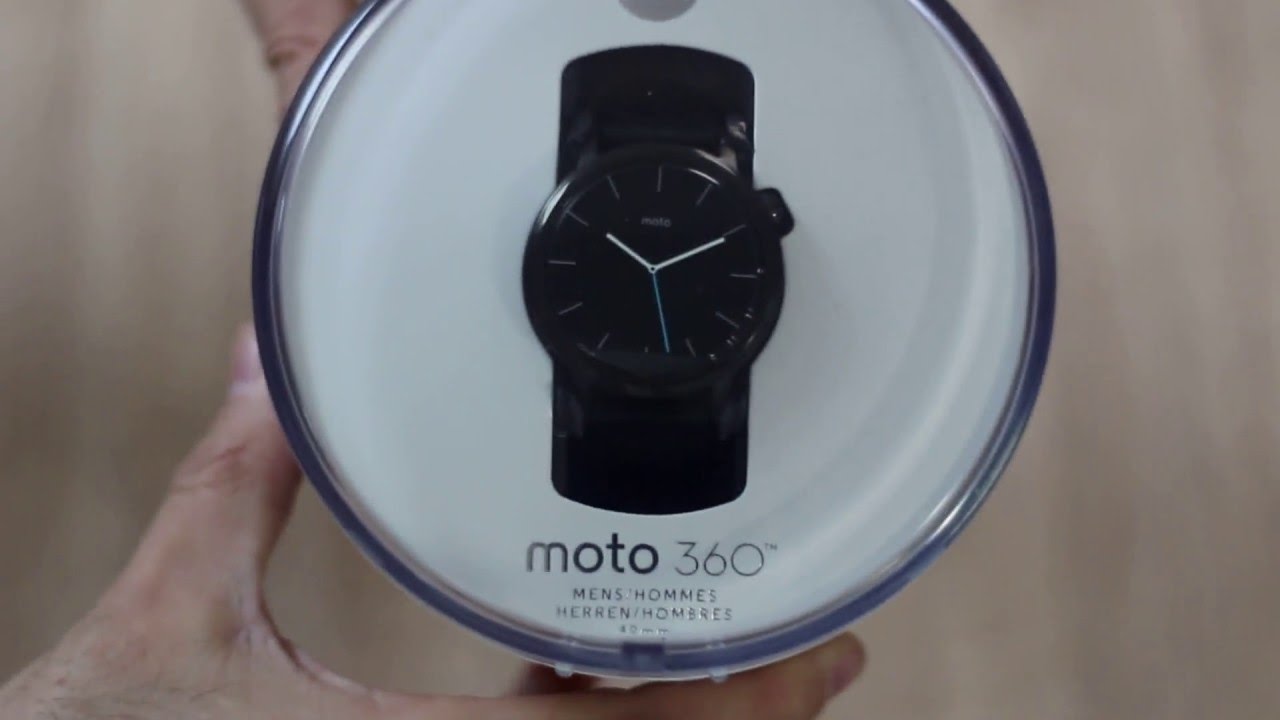 Déballage de la Moto 360 V2 Cuir 42mm