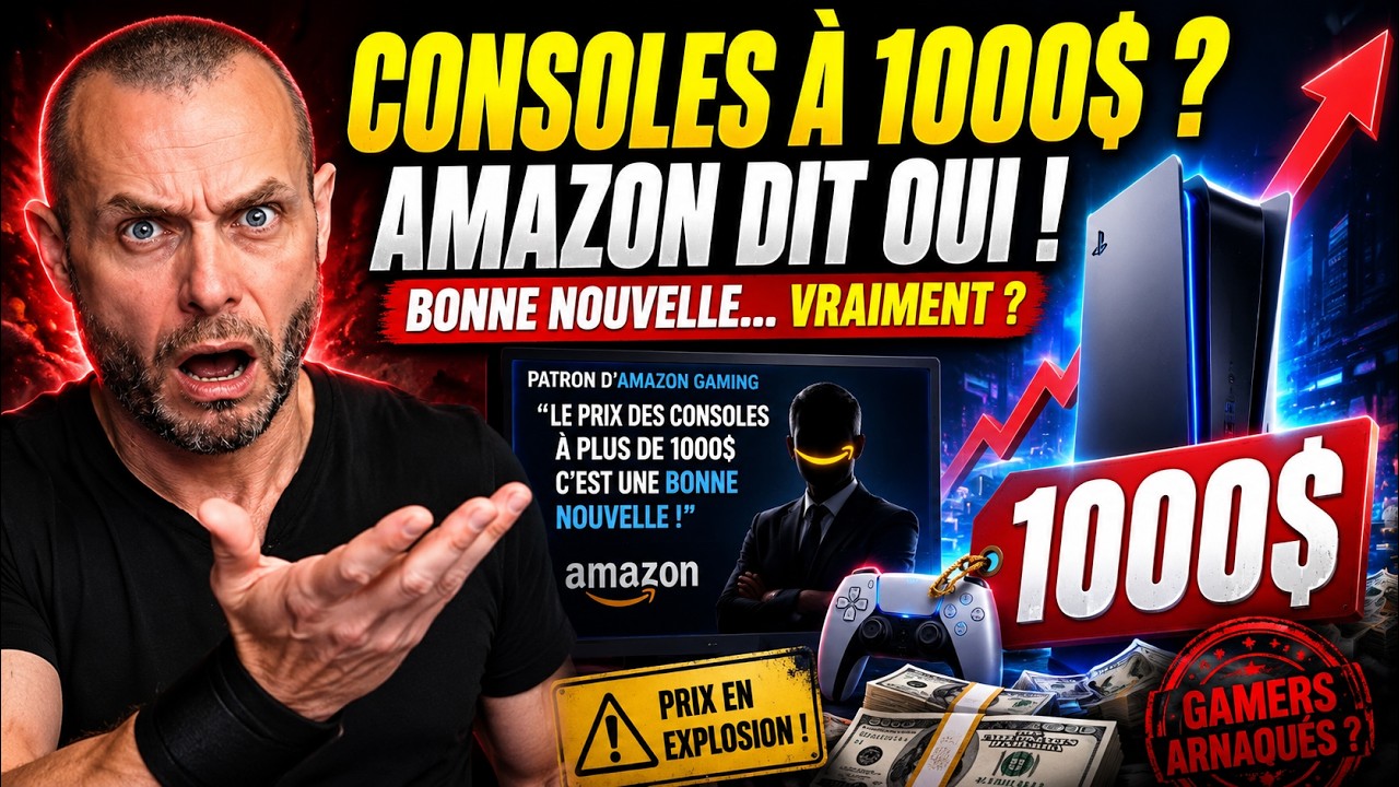 Amazon se réjouit des consoles à 1 000 $