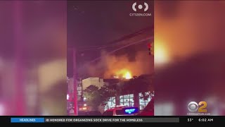 Fire Tears Through Bronx Building