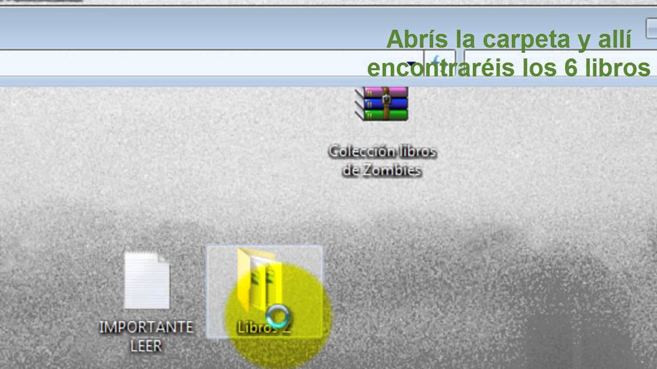 Pack descargable de Libros de Zombies