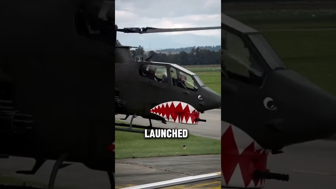 Смертоносный клинок полевого колокола AH-1 Cobra