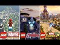 Open World Evolution in LEGO Marvel Videogames (2013 - 2017)