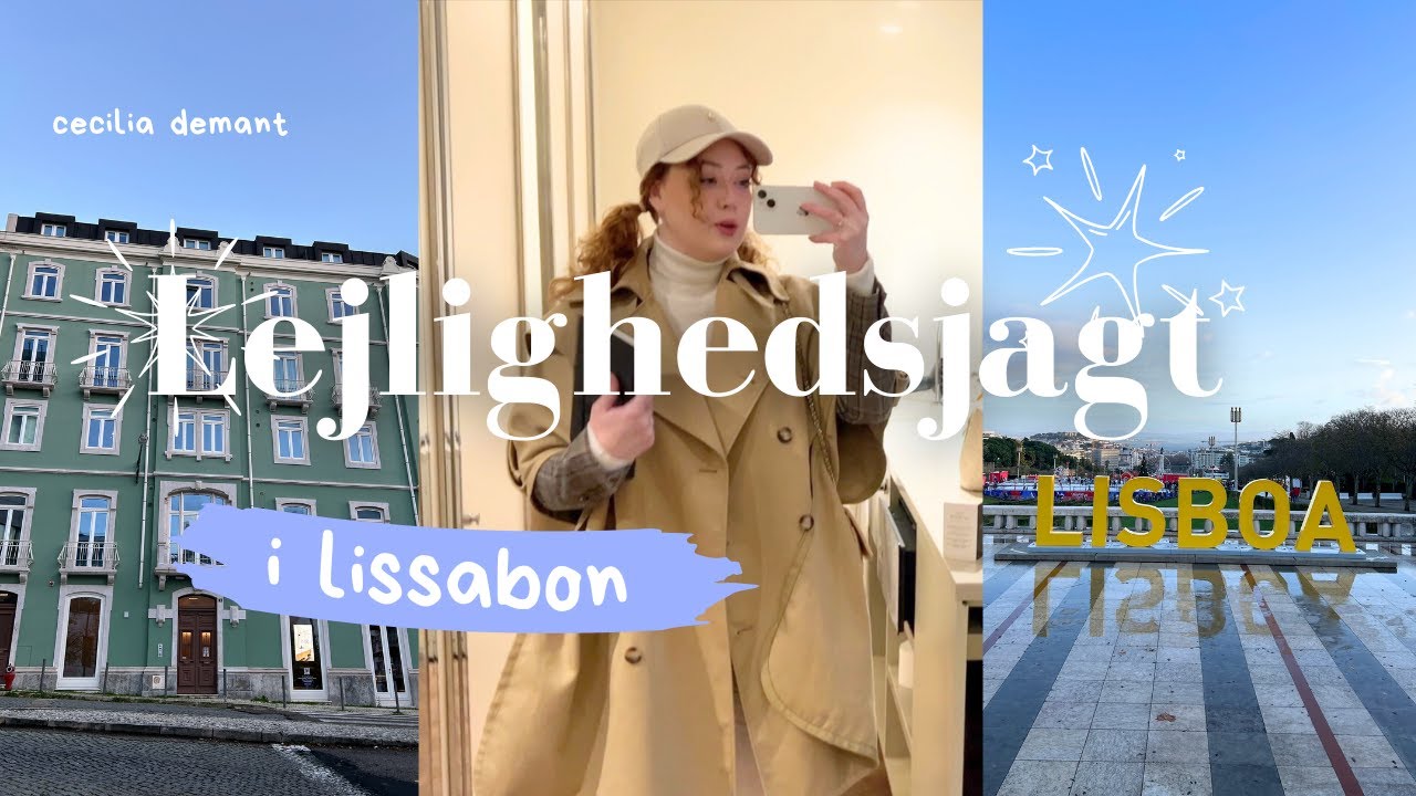 VLOG | Lejlighedsjagt i Lissabon! Lad os finde mit nye hjem