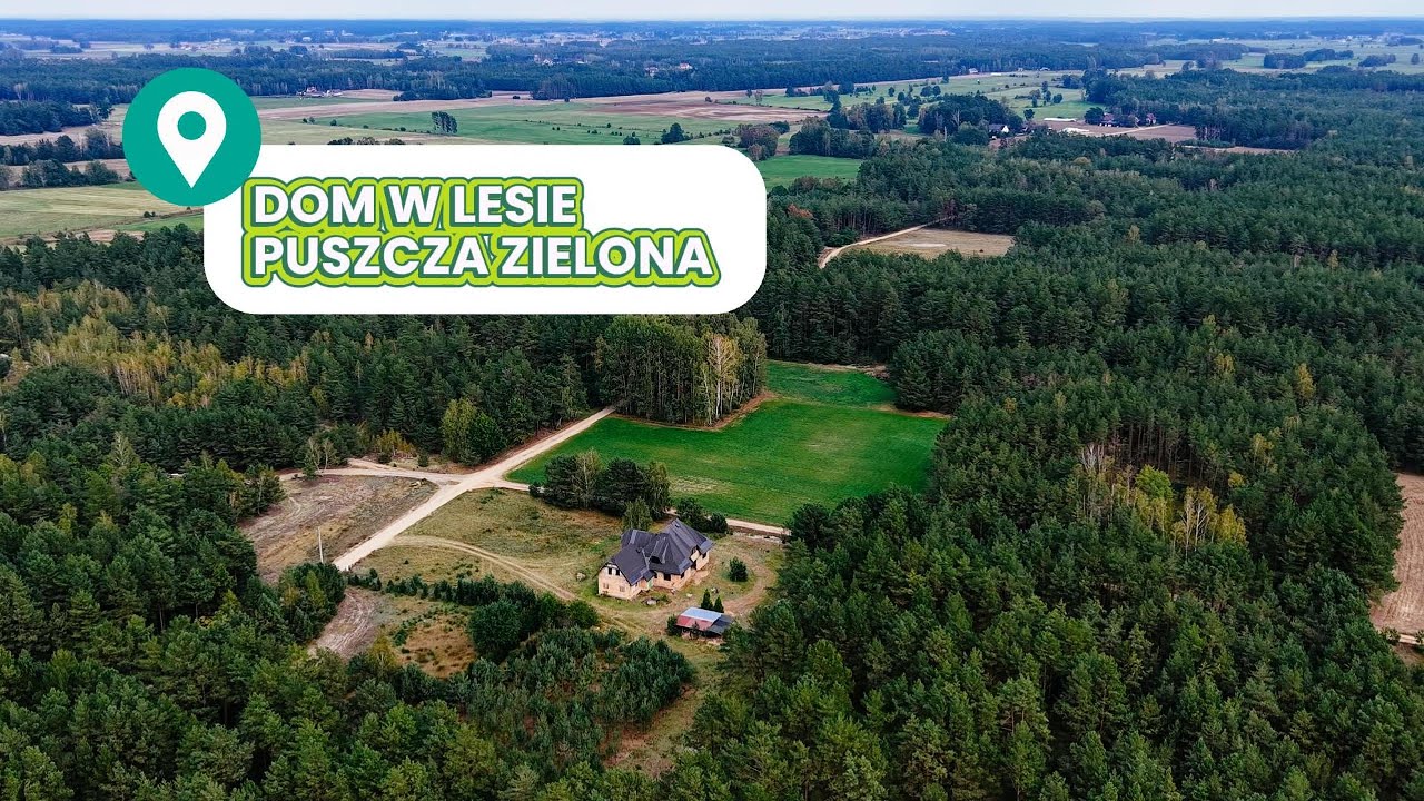 Dom w Lesie Puszcza Zielona Kurpie Prezentacja