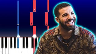 Drake - Chicago Freestyle (Piano Tutorial)
