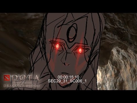 DOTA: Dragon's Blood l EP03 Cave Sequence Animatic & Score
