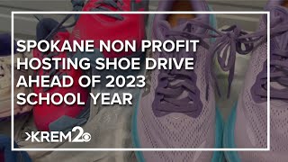 Spokane non-profit organization hosting shoe drive ahead of new school year