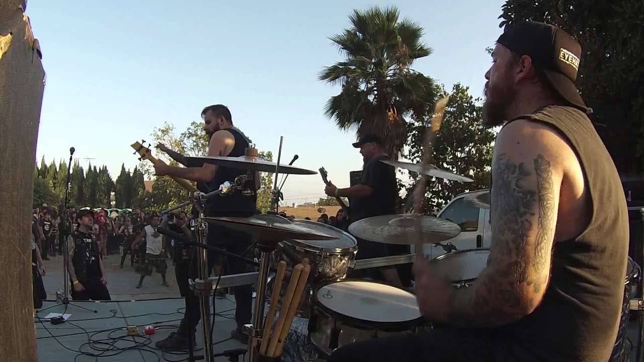 D.I.S. - SEAN VAHLE Drum cam - live Rumpshaker Fest 2 08/09/2014
