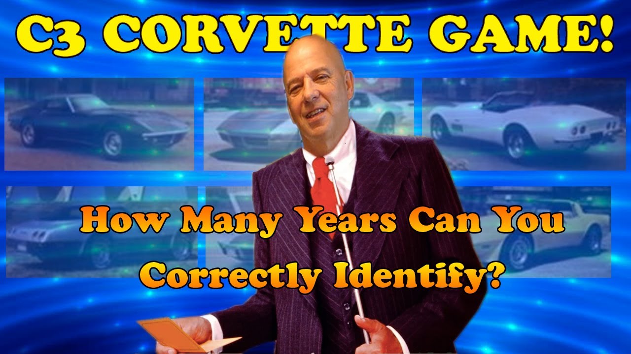 C3 1968-1982 Corvette Game: How many years can you identify?