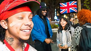 Prime Reacts to People GEEKING Over Duke Dennis in London !
