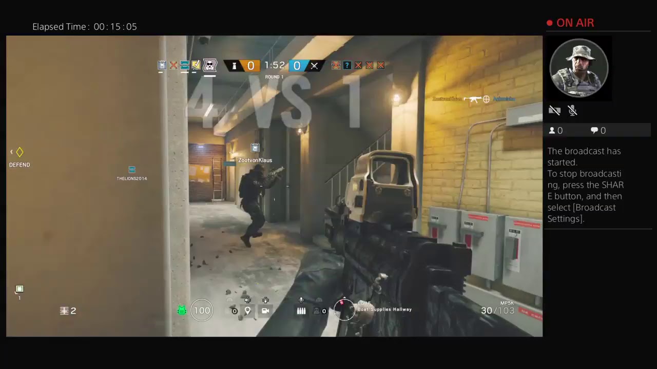 Your average r6 support player - YouTube