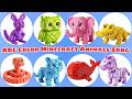 ABC Color Minecraft Animals Song 🐾 Learn A–Z Alphabet, Colors &amp; Animal Sounds for Kids 🎵