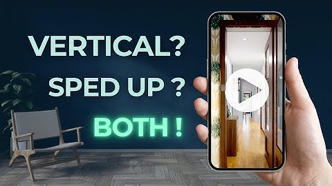 How To Request a 3D Video Render In Vertical Format (and/or Sped-Up)