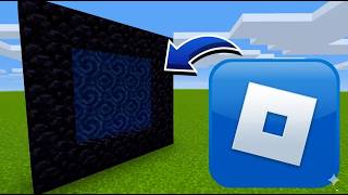 How to make a Partal to Roblox in MInecraft😱😱 #minecraft #minecraftchallenge