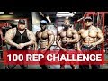 MEXICANS & BLACKS UNITE FOR A CRAZY WORKOUT- 100 REP BENCH PRESS CHALLENGE | MIKE RASHID & MAC TRUCC