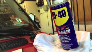 paint tar remove spots