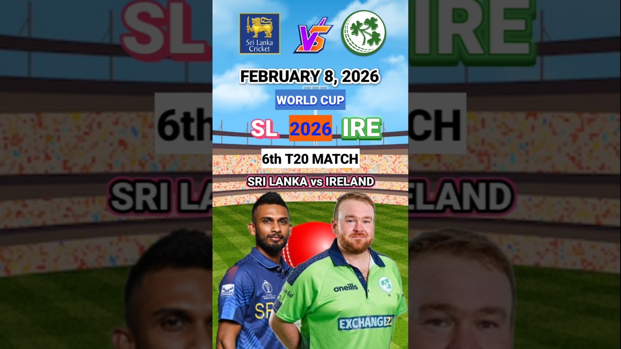 Sri Lanka vs Ireland Toss Prediction | SL vs IRE T20 World Cup 2026 Match 6 Prediction 