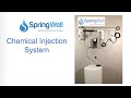 SprinWell Water Chem Injection System Installation