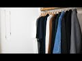 Minimal Wardrobe Closet Tour – Men's Style