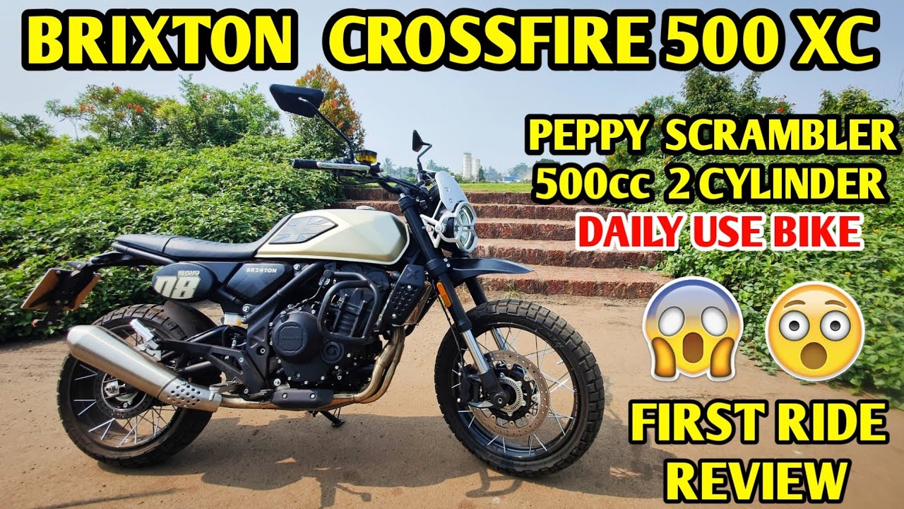 BRIXTON CROSSFIRE 500XC First Ride Impressions - Peppy Scrambler