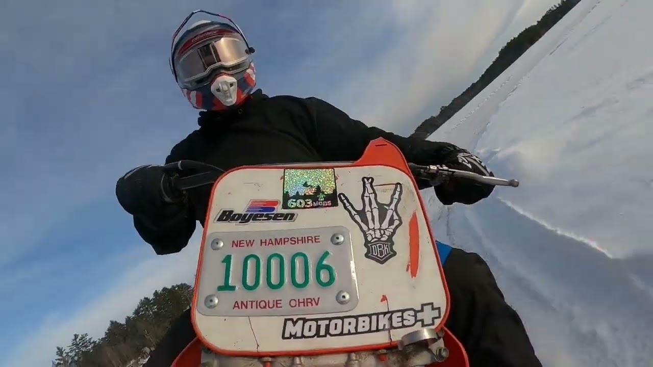 1985 Honda CR250 ON ICE