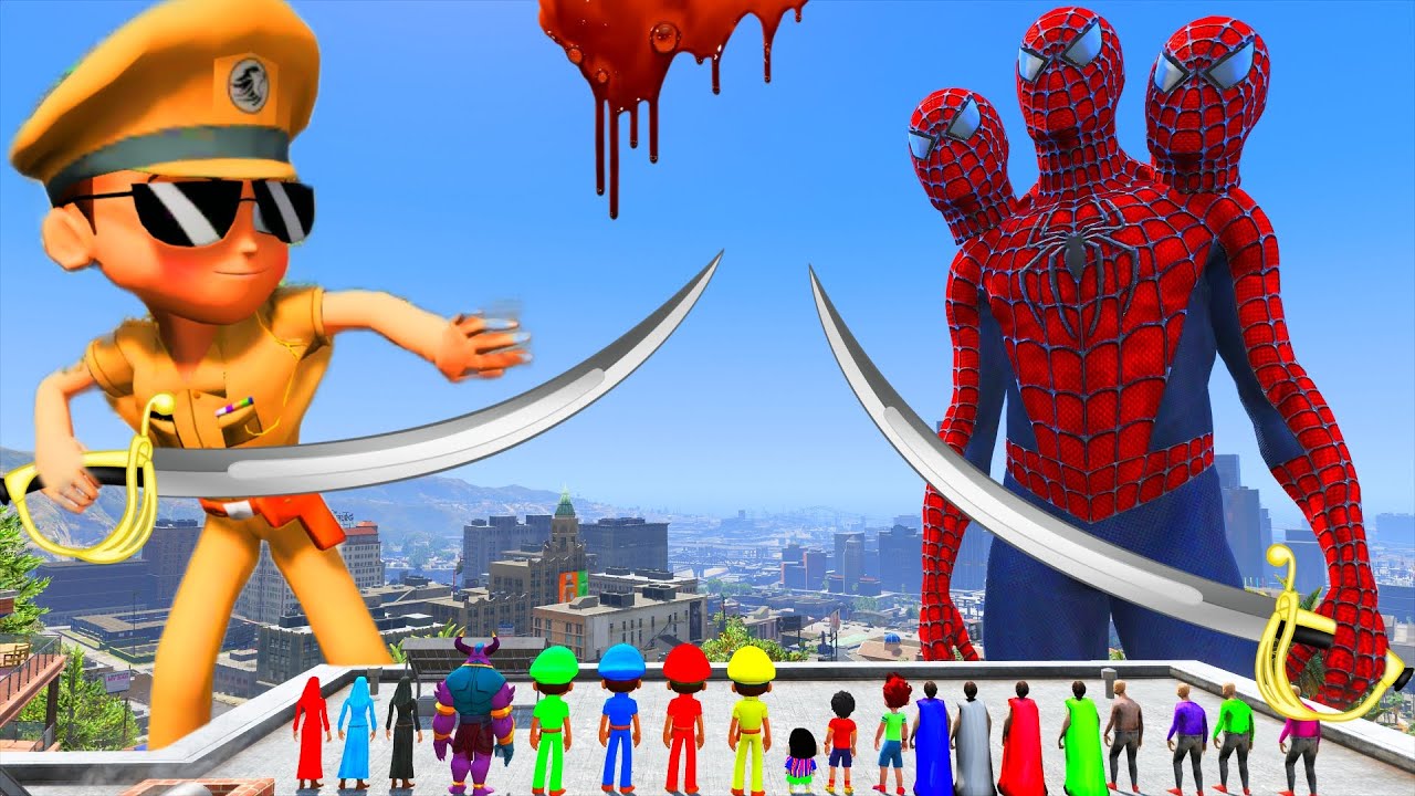 LITTLE SINGHAM WITH SHIVA KICKO SHINCHAN FOUND BIGGEST EVER KICKO IN GTA 5 #47