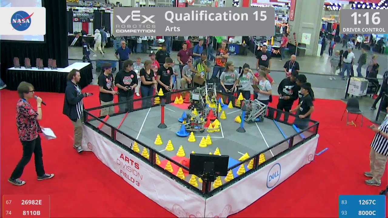 2018 VRC Arts Q15 - 26982E 8110B vs 1267C 8000C - 77 to 0