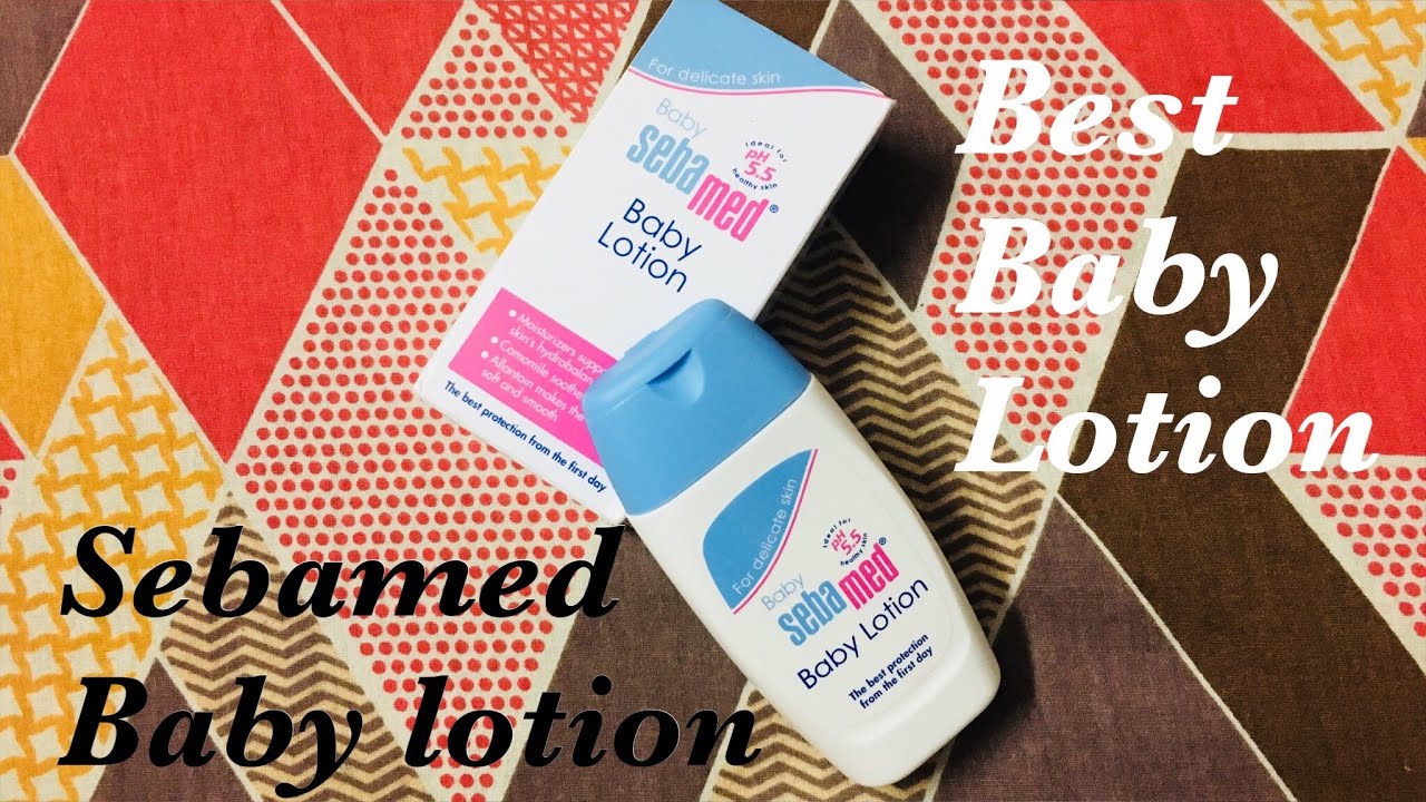 Sebamed baby lotion Review Best body lotion for babies YouTube