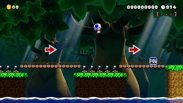 Mario Maker 2| My Level "Forest Frenzy"