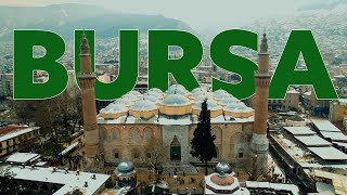 Gökyüzünden Bursanın Tarihi Yerleri Drone 4K Bursa Tanıtım Serisi Ürkiye