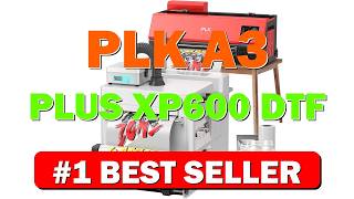 PLK A3 Plus XP600 DTF Printer wtih Shaker Dryer+ Smoke Purifier Double Speed - B0FKY986F1