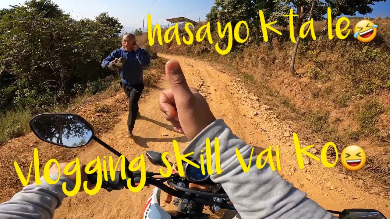 || kada🔥 bhai ko vlogging skill 🤣 || #xr150l #hasayo #palpa #tansen ...