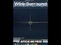 Make Wire Surround Fast in AutoCAD | Beginner Hack 🚀 #Shorts