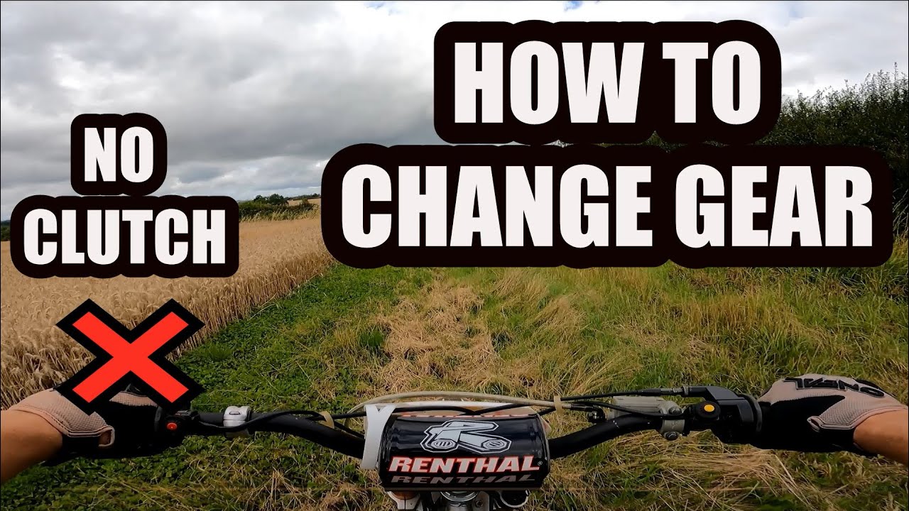 Correctly Changing Gear on a Pit Bike! Experienced Riders YouTube