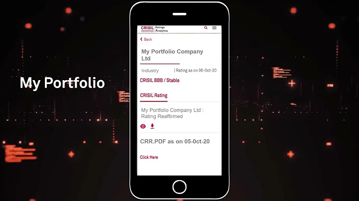 The CRISIL Ratings Analytica video