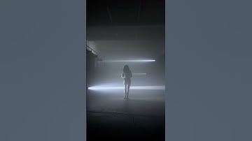 Walking in Light Exhibition of Lumen Studio ECLIPSE by NONOTAK in London #shadows #lights