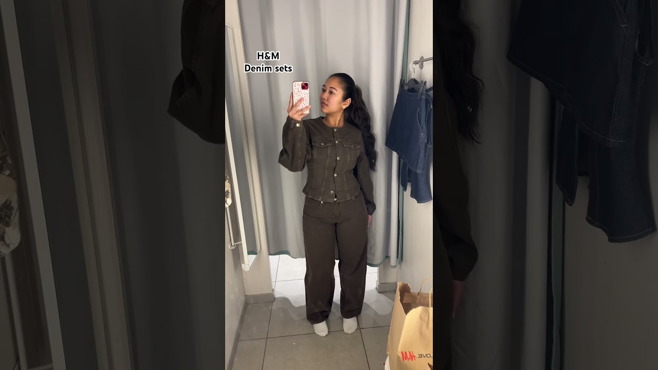 H&M denim sets😍 