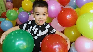 Learn Colors with 1000 Balloons Baby Nursery Rhymes Song