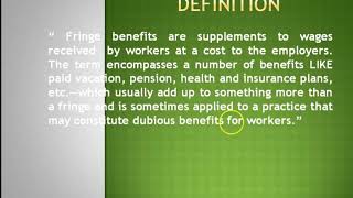 Human Resource Management: Employee Services and Benefits